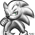 Quick Sonic Sketch by Flamez