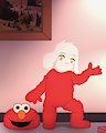 Elmo Asriel by MrFlowey