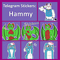 Telegram Stickers: Hammy by TenshoKai