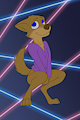 Taylor Posing with LAZERS by misterpickleman