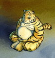 shy little tiger by pakopako