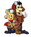 Alvin and Max by tinycon