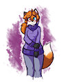 Amber - by MewgletheWolf by Foxyverse