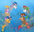 Underwater Adventures~ by creatiffy