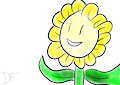 Flowey the smiling flower by DigimonForever
