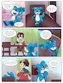 Chapter 1: Veemon's Happy Day Page 1 by veestitch