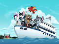 Fluffy cruise by pandapaco