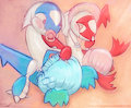 Latios and Latias - Adult Baby Diaper Pokers by OverFlo207