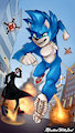 Sonic the Hedgehog by MachineWithSoul