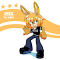 Shea715 Commission - Shea the Rabbit by Moralde10