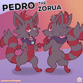 Pedro The Zorua by PedroDezTrezzi