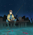 Night Fishing by thelastfirst