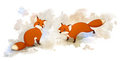 Foxies by saitenyo