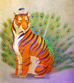 Peacock Tiger by saitenyo