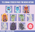 Neko Hitsuo Sticker Pack for Lyx