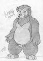 Kuma the Bear by Darknetic