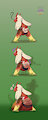 May & Blaziken - Pamper'd Trainers by PurpleTheCharmander