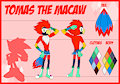 SS Reference Tomas the Macaw