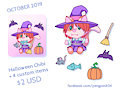 October 2019 chibi commishes by penguin404