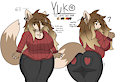 Yuko the wolf mom by DarkWolfHybrid