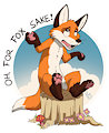 Oh for fox sake! by pandapaco