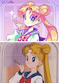 Sailor Moon on LoulouVZ artstyle by Spaicy