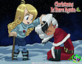 Christmas is Here Again - Sophiana and Tsukiko Christmas by SilentSid1992