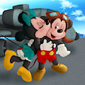 Top Gun Mickey by mousetache
