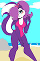 Fifi La Fume in swimsuit(by Melody-Chan3493) by ZzBluSniper21zZ