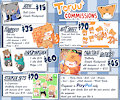New Commissions PriceList by toruu90