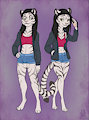 Tiger Twins by Lichfang