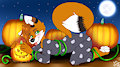 pumpkin snuggle by Ikkey