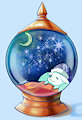 Night globe by marr