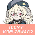 [Kofi reward] Victoria the sheep girl by Bunnybits