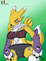 Another Year, Another Renamon (Safe) by MissMagnificence