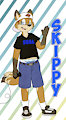 Skippy B. Coyote Badge by Reva by SkippyCoyote