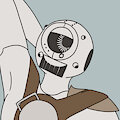 Member of the Portal Robot Race V1 - Amethyst Commission #3 by MrAnonArtemis