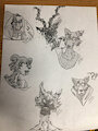 Beastars Fanart Doodle Page by Alcho