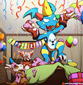 A happy birthmessday (Patreon reward) by Vitrex