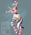 Old drawing of Zecora by DoctorDoctorDoo