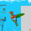 my new Hummingbird by Superwolfart