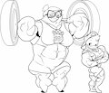 Fitness in Duck Mansion - by Redsilver