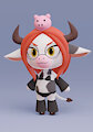 Letycia Animal Crossing Style by ZetaR02