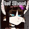 Ref Sheet: Goth Kitty by MidnightGospel