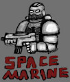 Space Marine by bitraxius