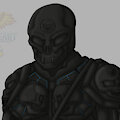 OC Black Skull: S.K.U.L.L Suit by MeaKitty