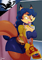 Sly Cooper: Carmelita Fox by MrBIGDON1992