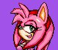Amy in Rouge Outfit Pixel Art by Lewdsharx2