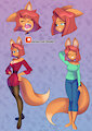 fox girl by NoriNoir