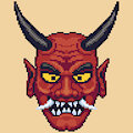 Demon mask